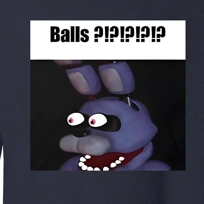 Fnaf Bonnie Balls Toddler Sweatshirt