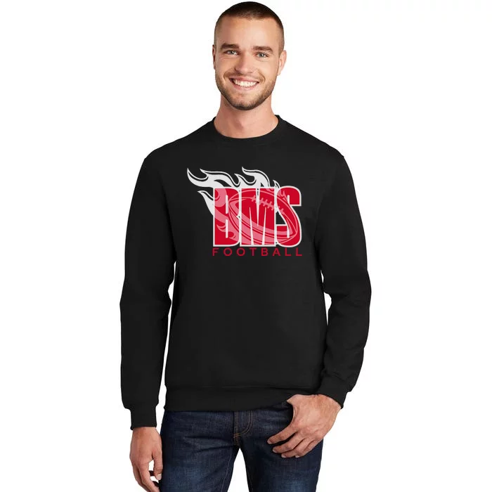 Football Blake Bass Middle Football Is Fire Sweatshirt