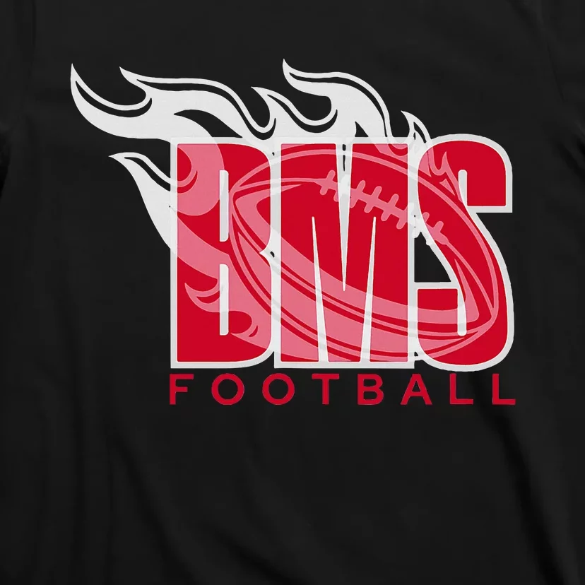 Football Blake Bass Middle Football Is Fire T-Shirt