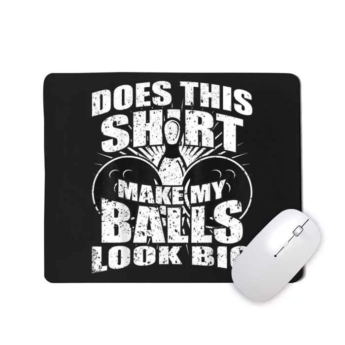 Funny Bowling Ball Gag Gift Bowling Mousepad