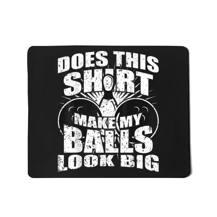 Funny Bowling Ball Gag Gift Bowling Mousepad