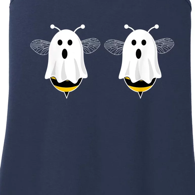 Funny Boo Bees Couples Halloween Costume Ladies Essential Tank