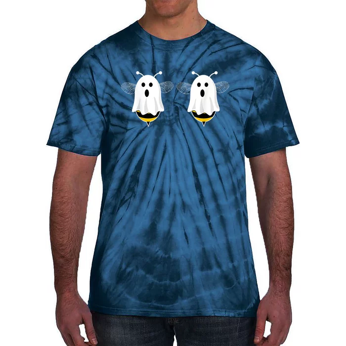 Funny Boo Bees Couples Halloween Costume Tie-Dye T-Shirt