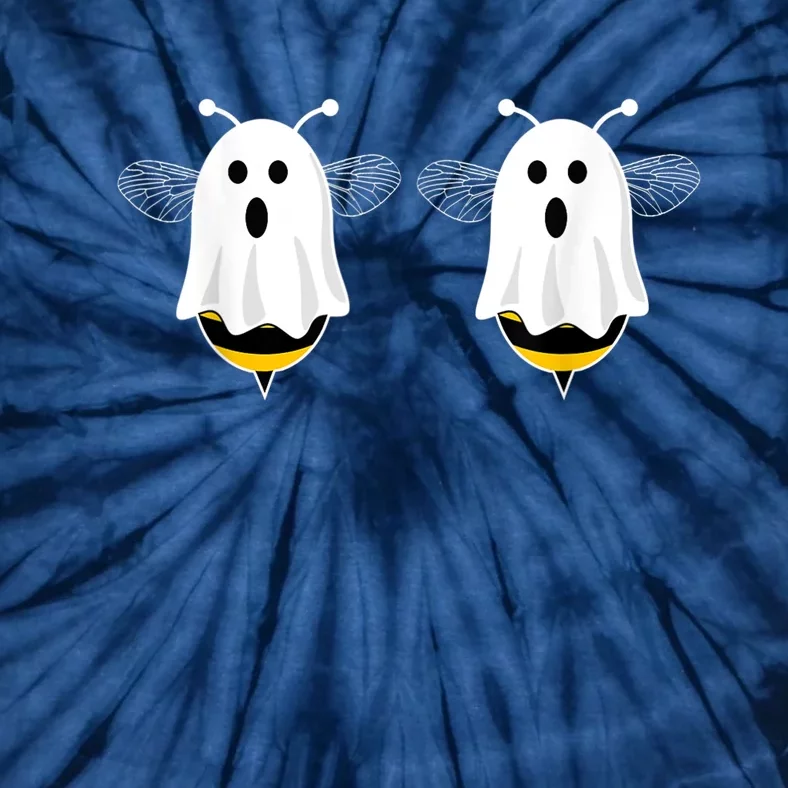 Funny Boo Bees Couples Halloween Costume Tie-Dye T-Shirt