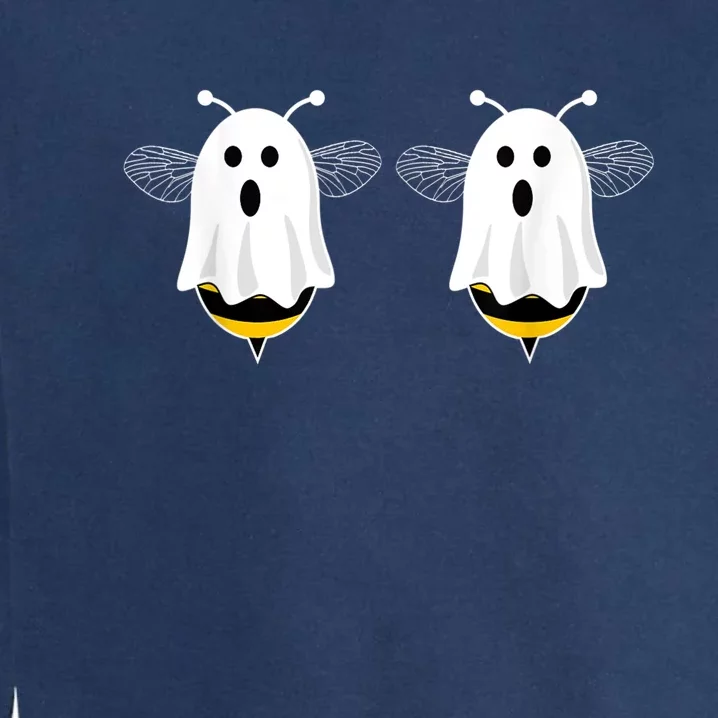 Funny Boo Bees Couples Halloween Costume Garment-Dyed Sweatshirt