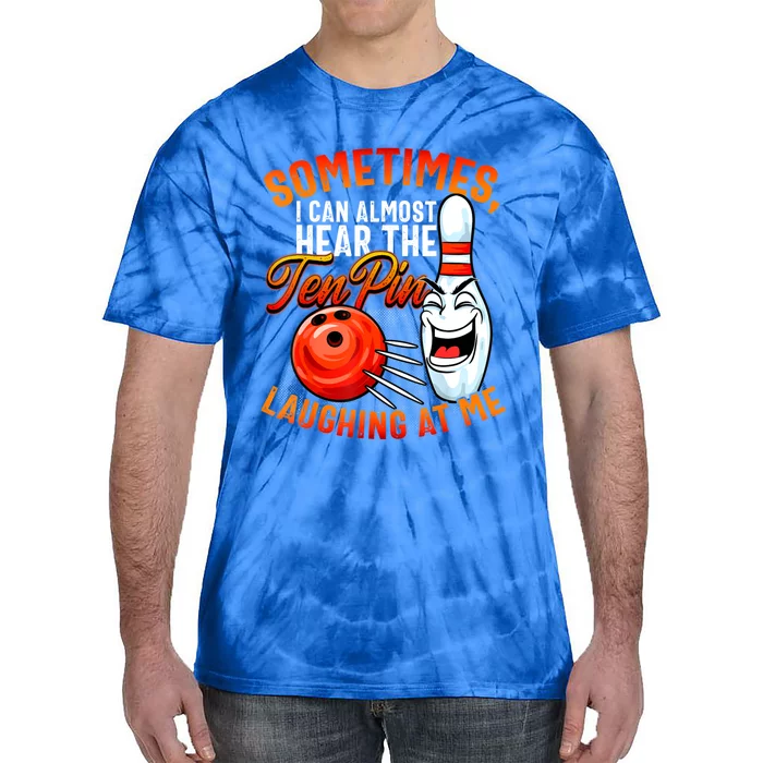 Funny Bowling , Bowler Tee, Tenpin Bowling, Ten Pin Tie-Dye T-Shirt