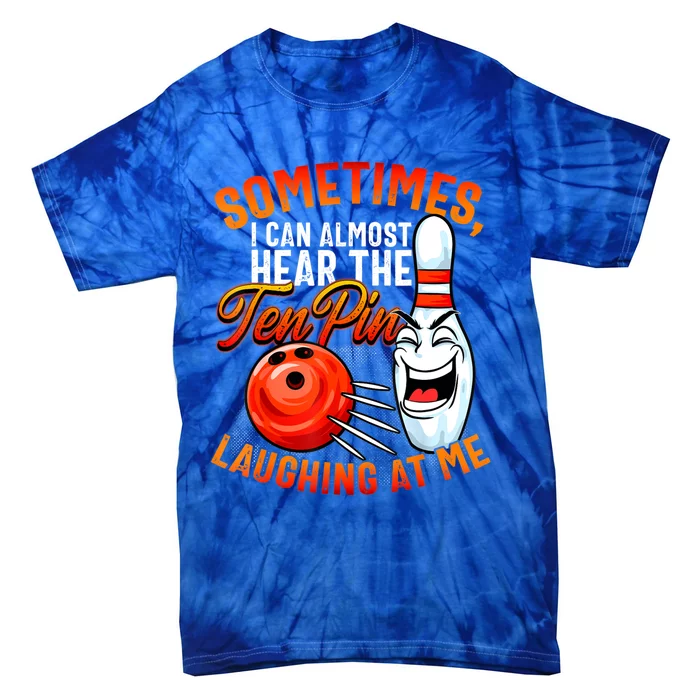 Funny Bowling , Bowler Tee, Tenpin Bowling, Ten Pin Tie-Dye T-Shirt