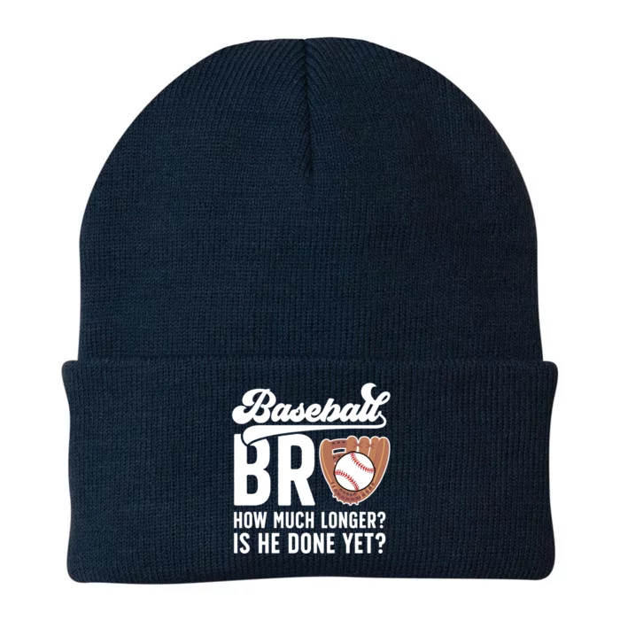 Funny Baseball Brother Baseball PlayerS Brother Gift Knit Cap Winter Beanie