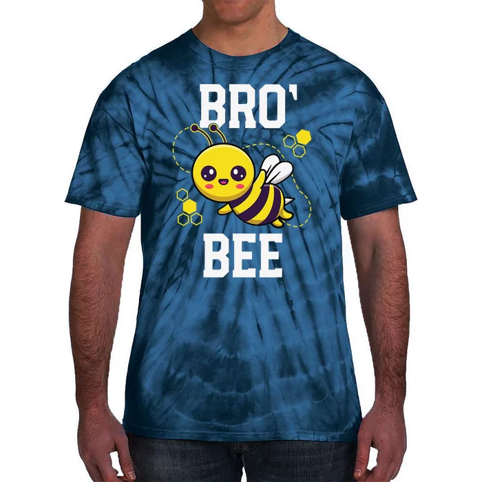 Family Bee Brother Bro Birthday First Bee Day Outfit Gift Tie-Dye T-Shirt