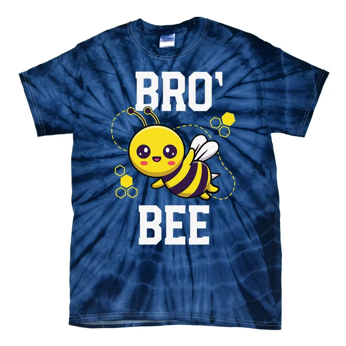 Family Bee Brother Bro Birthday First Bee Day Outfit Gift Tie-Dye T-Shirt