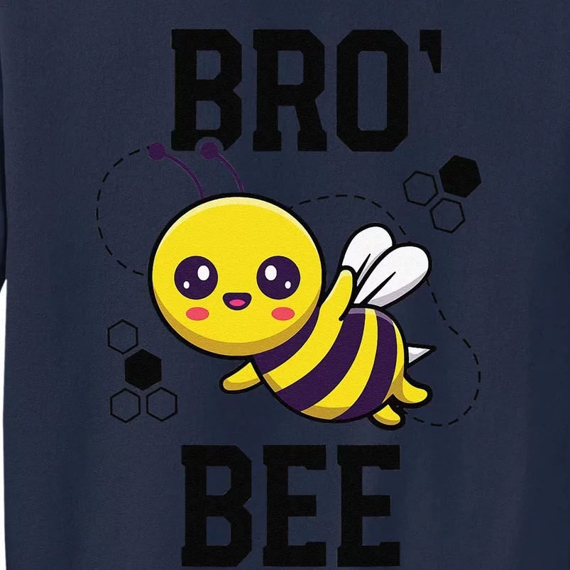 Family Bee Brother Bro Birthday First Bee Day Outfit Tall Sweatshirt