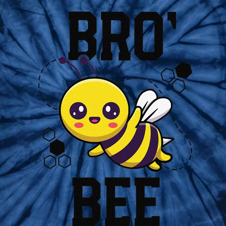 Family Bee Brother Bro Birthday First Bee Day Outfit Tie-Dye T-Shirt