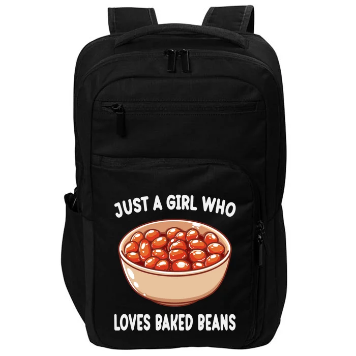 Funny Baked Beans Lovers Gift Impact Tech Backpack