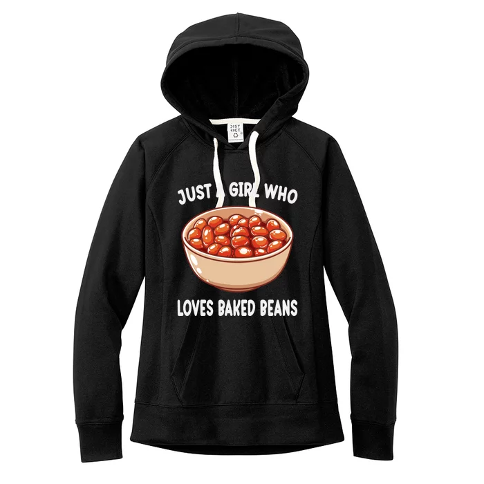 Funny Baked Beans Lovers Gift Women's Fleece Hoodie