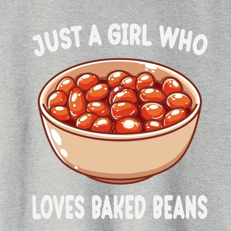 Funny Baked Beans Lovers Gift Women's Crop Top Tee