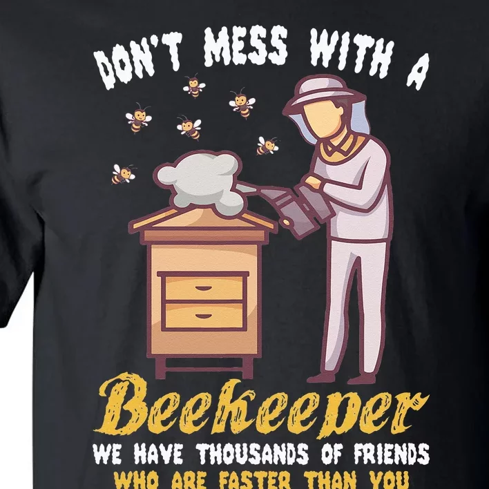 Funny Beekeeper Beekeeping Supplies Honey Bees Beehive Tall T-Shirt