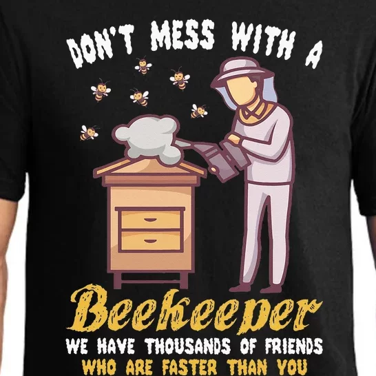 Funny Beekeeper Beekeeping Supplies Honey Bees Beehive Pajama Set