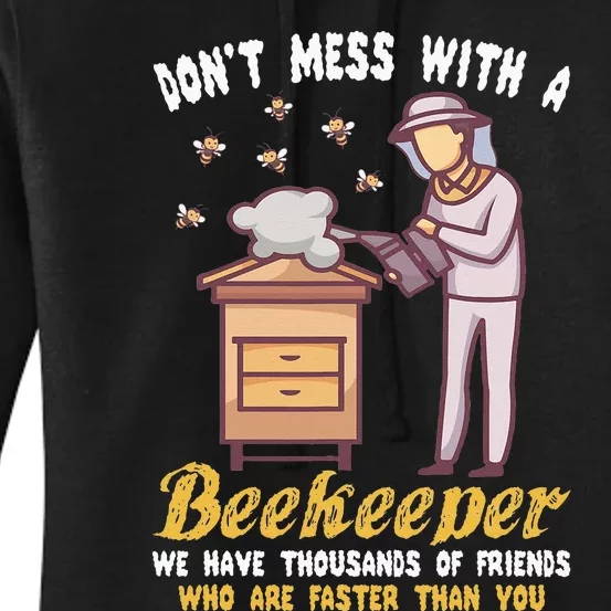 Funny Beekeeper Beekeeping Supplies Honey Bees Beehive Women's Pullover Hoodie