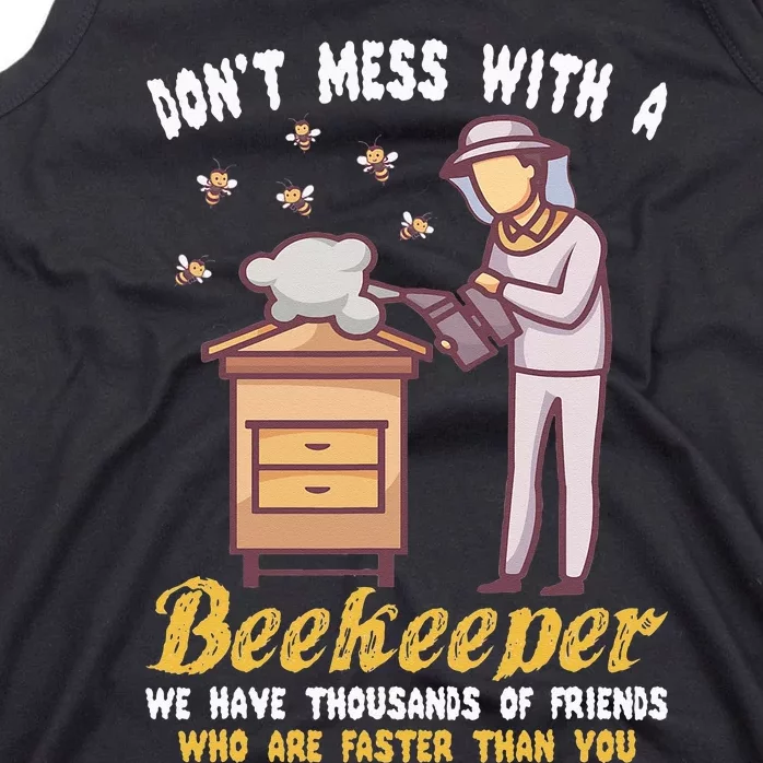 Funny Beekeeper Beekeeping Supplies Honey Bees Beehive Tank Top