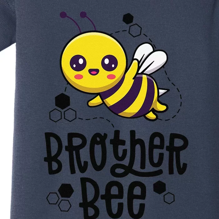 Family Bee Brother Bro First Bee Day Outfit Birthday Gift Baby Bodysuit