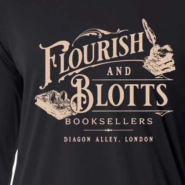 Flourish Blotts Bookish Hp Wizard Cooling Performance Long Sleeve Crew