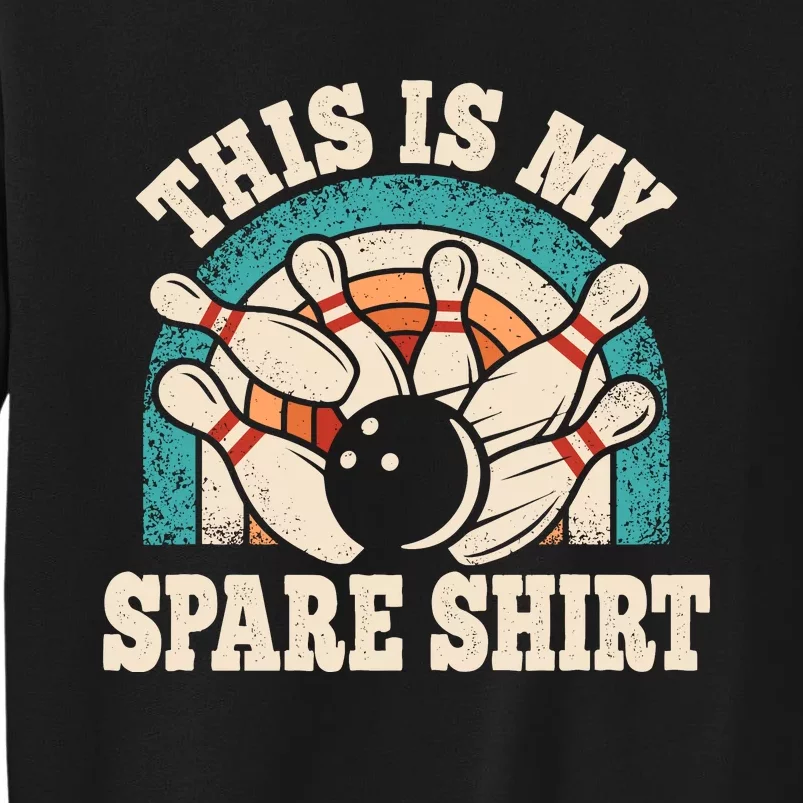 Funny Bowling Bowler Retro This Is My Spare Sweatshirt