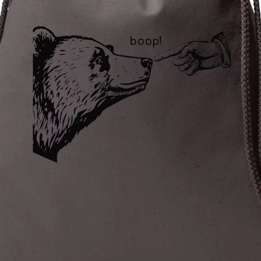 Funny Boop Bear Gift Drawstring Bag