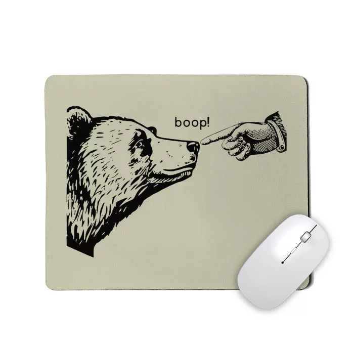 Funny Boop Bear Gift Mousepad