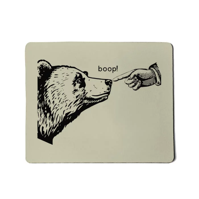 Funny Boop Bear Gift Mousepad