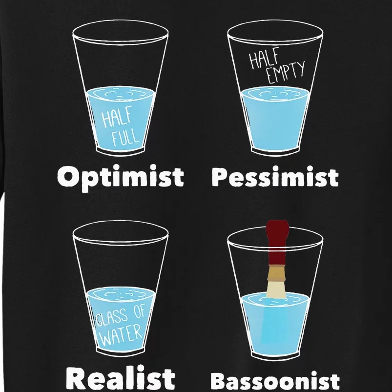 Funny Bassoonist Bassoon Play Orchestra Music Tall Sweatshirt