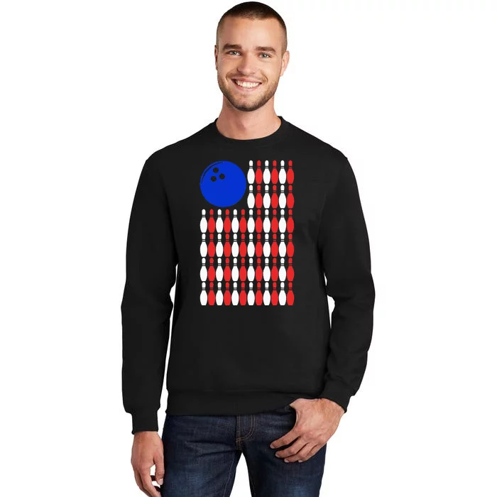 Funny Bowling Bowling Alley Gift Idea Retro Bowler Sweatshirt