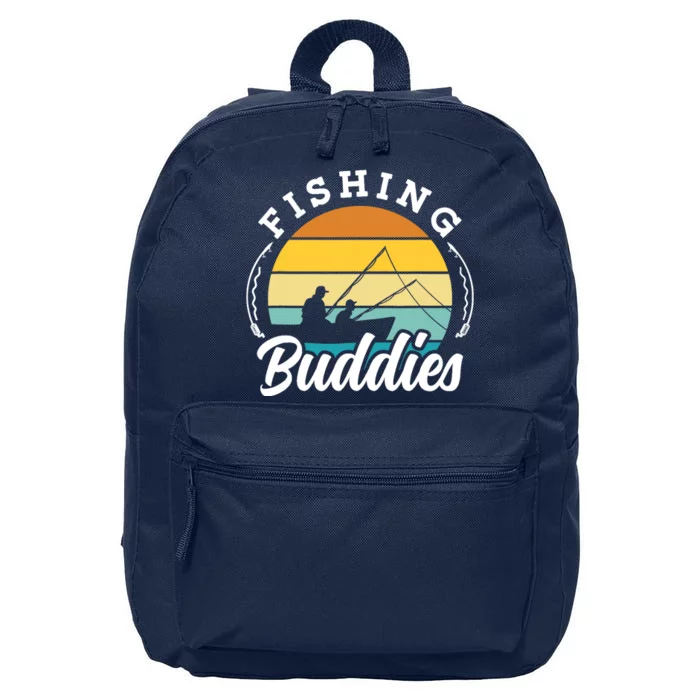 Fishing Buddies Buddy Fisher Fisherman 16 in Basic Backpack