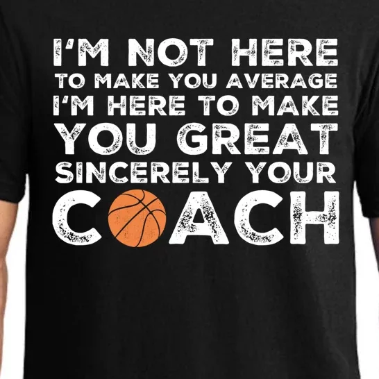 Funny Basketball Coach Gift Basketball Coaching Gift Pajama Set