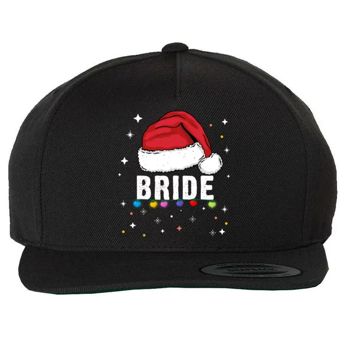 Funny Bride Christmas Holiday Family Bride Favorite Bride Cute Gift Wool Snapback Cap