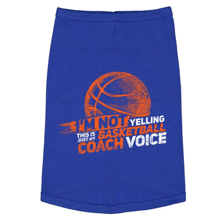 Funny Basketball Coach Gift Hoops Coaching Gift Doggie Tank