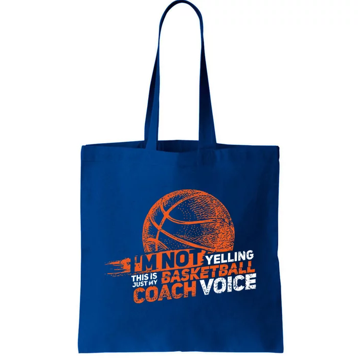 Funny Basketball Coach Gift Hoops Coaching Gift Tote Bag