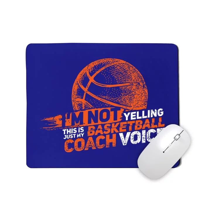 Funny Basketball Coach Gift Hoops Coaching Gift Mousepad