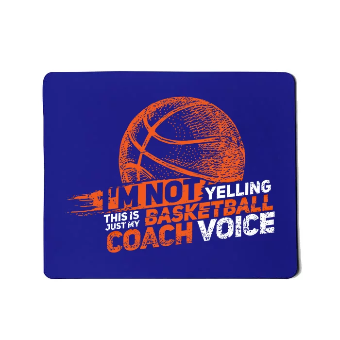 Funny Basketball Coach Gift Hoops Coaching Gift Mousepad