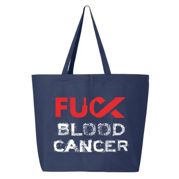 Fuck Blood Cancer Awareness Gift 25L Jumbo Tote