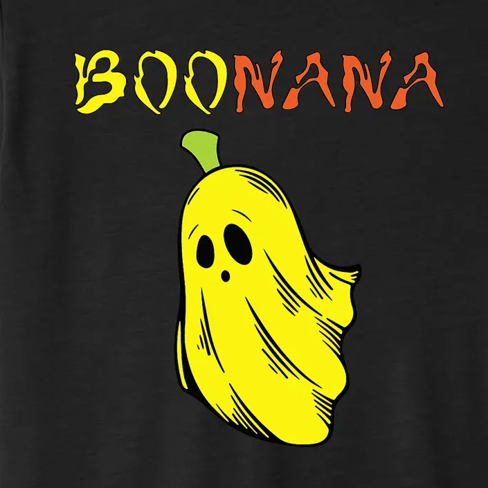 Funny Boonana Cute Banana Ghost Halloween Banana Lover ChromaSoft Performance T-Shirt