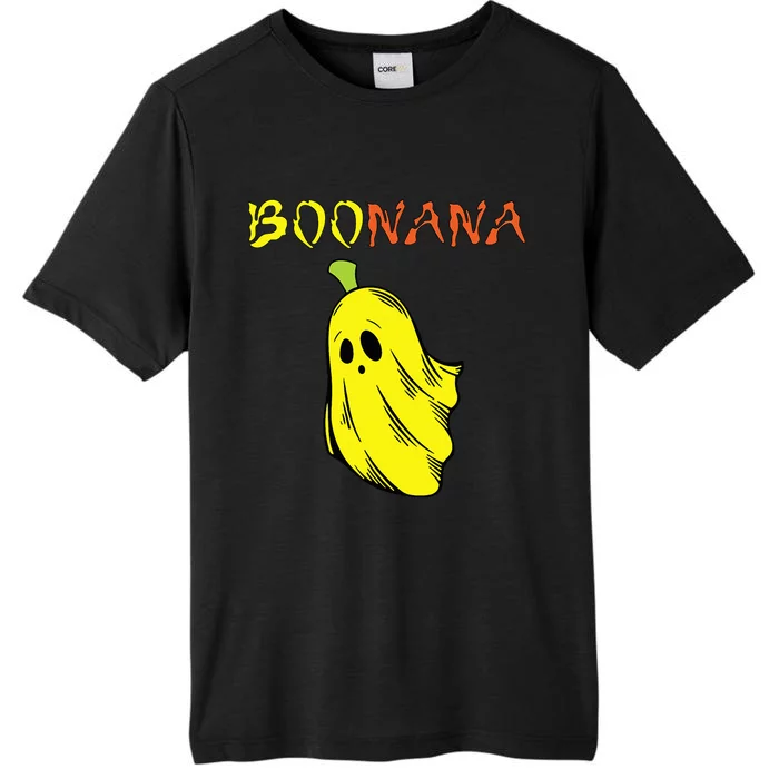 Funny Boonana Cute Banana Ghost Halloween Banana Lover ChromaSoft Performance T-Shirt