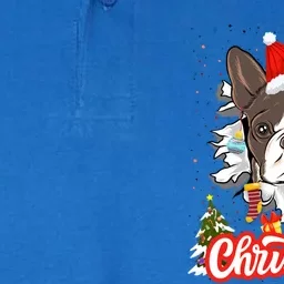 French Bulldog Christmas Idea For And Xmas Frenchie Gift Softstyle Adult Sport Polo