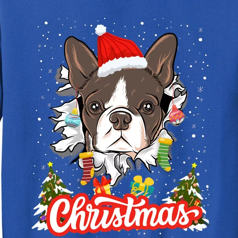 French Bulldog Christmas Idea For And Xmas Frenchie Cool Gift Sweatshirt