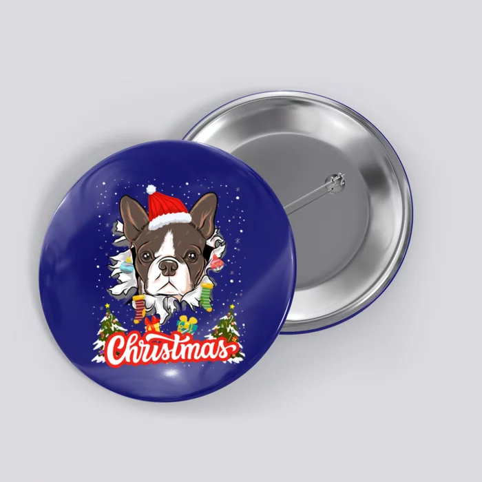 French Bulldog Christmas Idea For And Xmas Frenchie Cool Gift Button