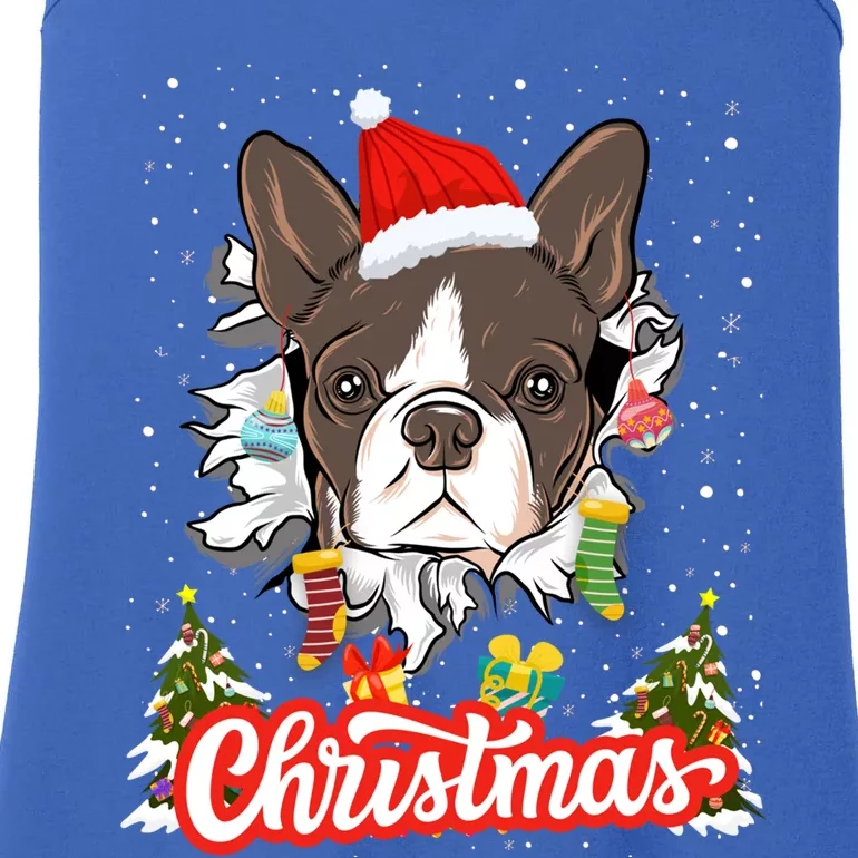 French Bulldog Christmas Idea For And Xmas Frenchie Cool Gift Ladies Essential Tank