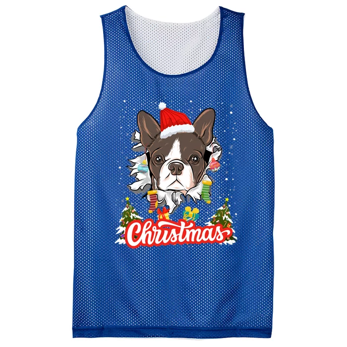 French Bulldog Christmas Idea For And Xmas Frenchie Cool Gift Mesh Reversible Basketball Jersey Tank