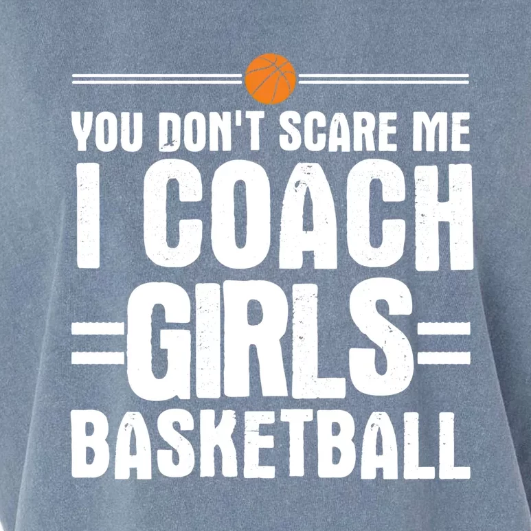 Funny Basketball Coaching Team Trainer Instructor Meaningful Gift Garment-Dyed Women's Muscle Tee