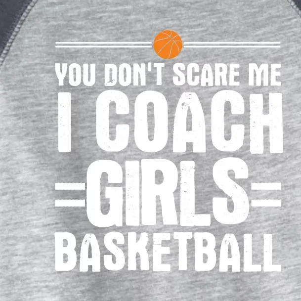 Funny Basketball Coaching Team Trainer Instructor Meaningful Gift Toddler Fine Jersey T-Shirt