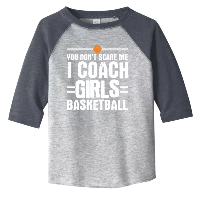 Funny Basketball Coaching Team Trainer Instructor Meaningful Gift Toddler Fine Jersey T-Shirt