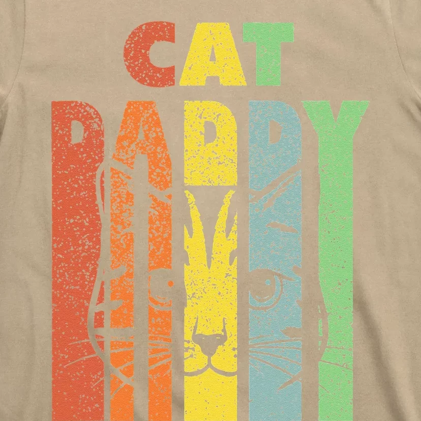 Funny Best Cat Daddys Kitten Daddy The Catfather Cat Daddy T-Shirt